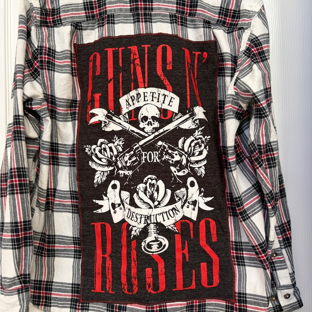 GUNS N’ ROSES Concert Flannel
